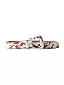 Ремень Bershka Belt, белый