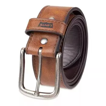 Ремень Big & Tall Levi's с полированной отделкой и контрастной строчкой по краям