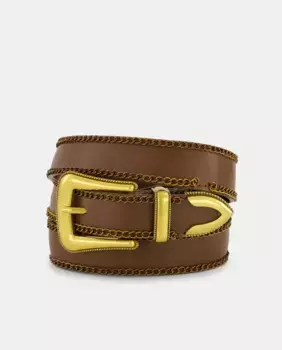 Ремень боковой цепи Tintoretto, коричневый