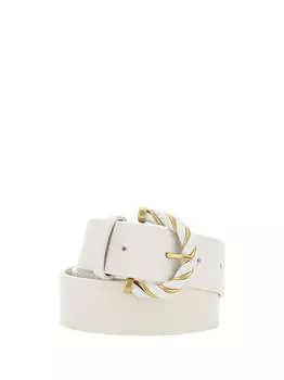Ремень Bottega Veneta, белый