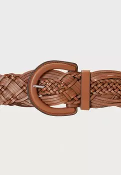 Ремень BRAID BELT WIDE Lauren Ralph Lauren, коричневый