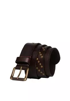 Ремень BRANDED BUCKLE GOODS Superdry, коричневый