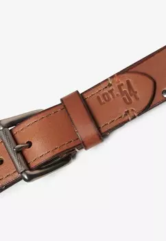 Ремень BRANDED BUCKLE GOODS Superdry, коричневый