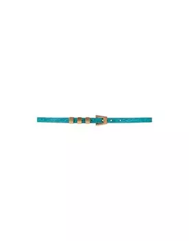 Ремень By Far, бирюзовый