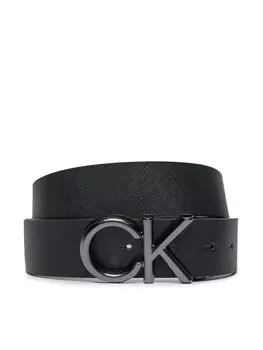 Ремень Calvin Klein Adj Ck Metal Saffiano 35Mm K50K511567, черный