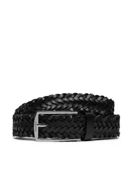Ремень Calvin Klein Ck Casual Elongated Braided 35mm K50K512655, черный