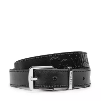 Ремень Calvin Klein CkMust Metal, черный