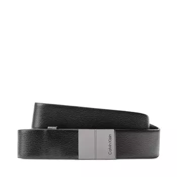 Ремень Calvin Klein IconicHardware, черный