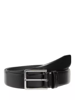 Ремень Calvin Klein из органического хлопка, черный