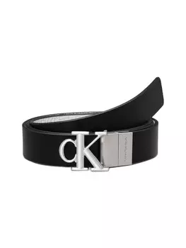 Ремень CALVIN KLEIN JEANS double face, черный