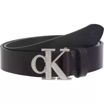 Ремень Calvin Klein Jeans Monogram Hardware, черный