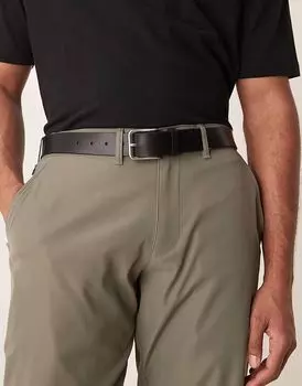 Ремень Calvin Klein Jeans с пряжкой 35 мм черного цвета