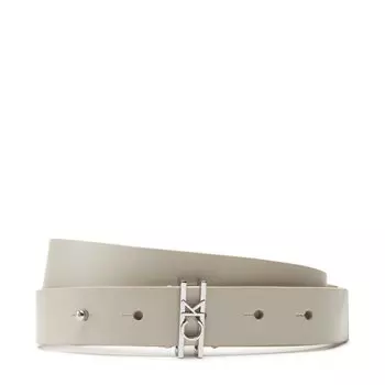 Ремень Calvin Klein Re-LockPin, бежевый