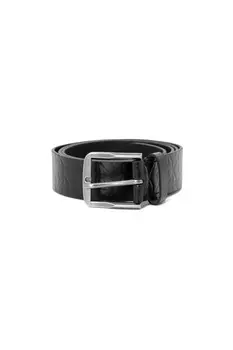 Ремень Calvin Klein с тиснением, черный