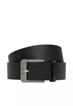 Ремень Calvin Klein с тиснением, черный
