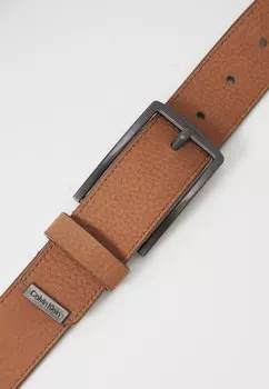 Ремень CASUAL ELONGATED Calvin Klein, коричневый