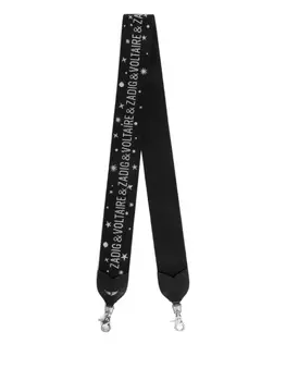 Ремень через плечо Zadig&Voltaire Starlight, черный