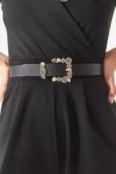 Ремень - Черный - Повседневный Olalook, черный