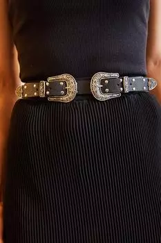 Ремень - Черный - Повседневный Olalook, черный