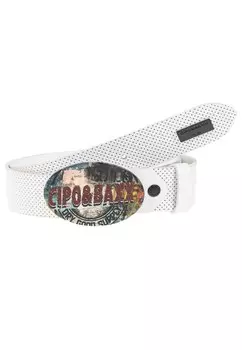 Ремень CIPO & BAXX, белый