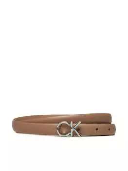 Ремень Ck Thin Belt 1.5Cm Calvin Klein, бежевый