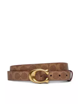 Ремень Coach, коричневый