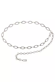 Ремень collezione alessandro Ketten Mattanja, цвет altsilber