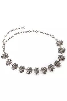 Ремень collezione alessandro Ketten Nala, цвет altsilber