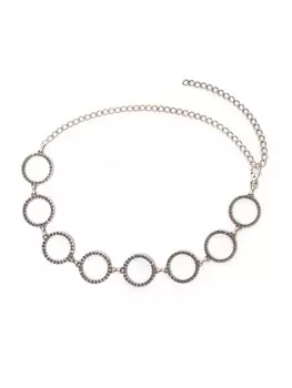 Ремень collezione alessandro Kettengrtel Ennie, цвет altsilber