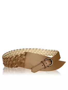 Ремень collezione alessandro Leder Lucina, коньячный