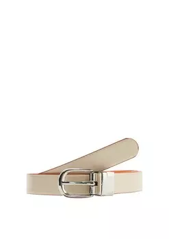 Ремень COMMA Belt, бежевый/кремовый