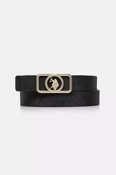 Ремень Coupe Bronze U.S. Polo Assn., черный