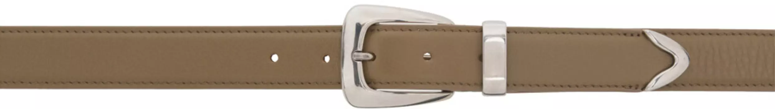 Ремень цвета хаки «Бенни» KHAITE