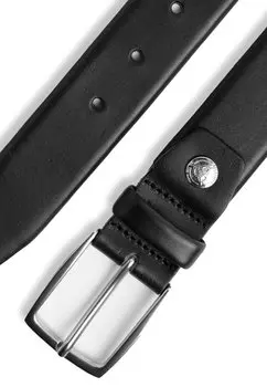 Ремень деловой Aus Leder ROY ROBSON, черный