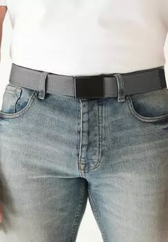 Ремень деловой CANVAS REVERSIBLE Next, цвет black grey