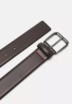 Ремень деловой Giuel HUGO, темно-коричневый