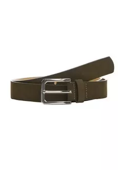 Ремень деловой Mango, цвет khaki