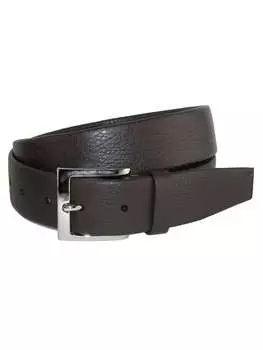 Ремень деловой мужской Crookhorn Davis Parma, темно-коричневый