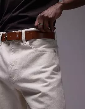 Ремень Denton коричневого цвета Tommy Hilfiger