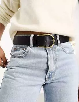 Ремень для джинсов ASOS в форме полумесяца