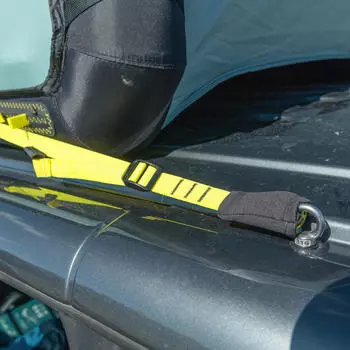 Ремень и карабин Quechua VAN 500 Fresh & Black для крепления палатки