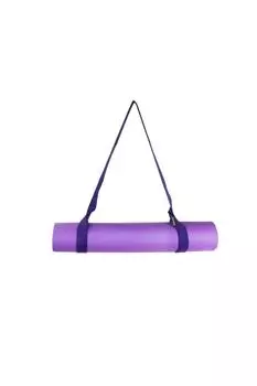 Ремень для переноски хлопкового коврика для йоги Yoga-Mad, фиолетовый