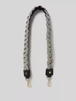 Ремень для переноски с декоративными камнями Hey Marly, черный