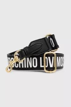 Ремень для сумки Love Moschino, черный