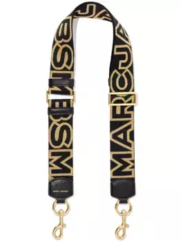 Ремень для сумки The Strap' с логотипом MARC JACOBS, черный