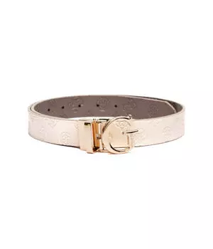 Ремень двусторонний Guess, экрю