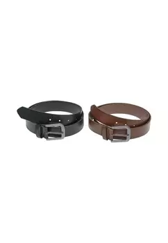Ремень EASY 2-PACK Urban Classics, черный