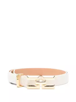 Ремень Elisabetta Franchi с 3D-логотипом, нейтральный