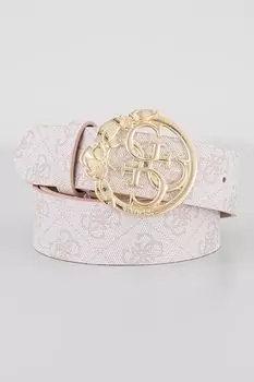 Ремень Emera с логотипом Guess, розовый
