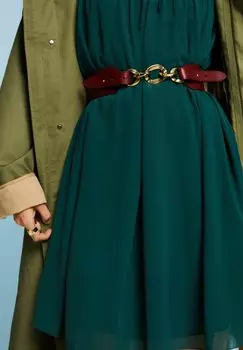 Ремень Esprit, бордо красный